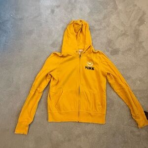 PINK Victoria's Secret Mustard Hoodie